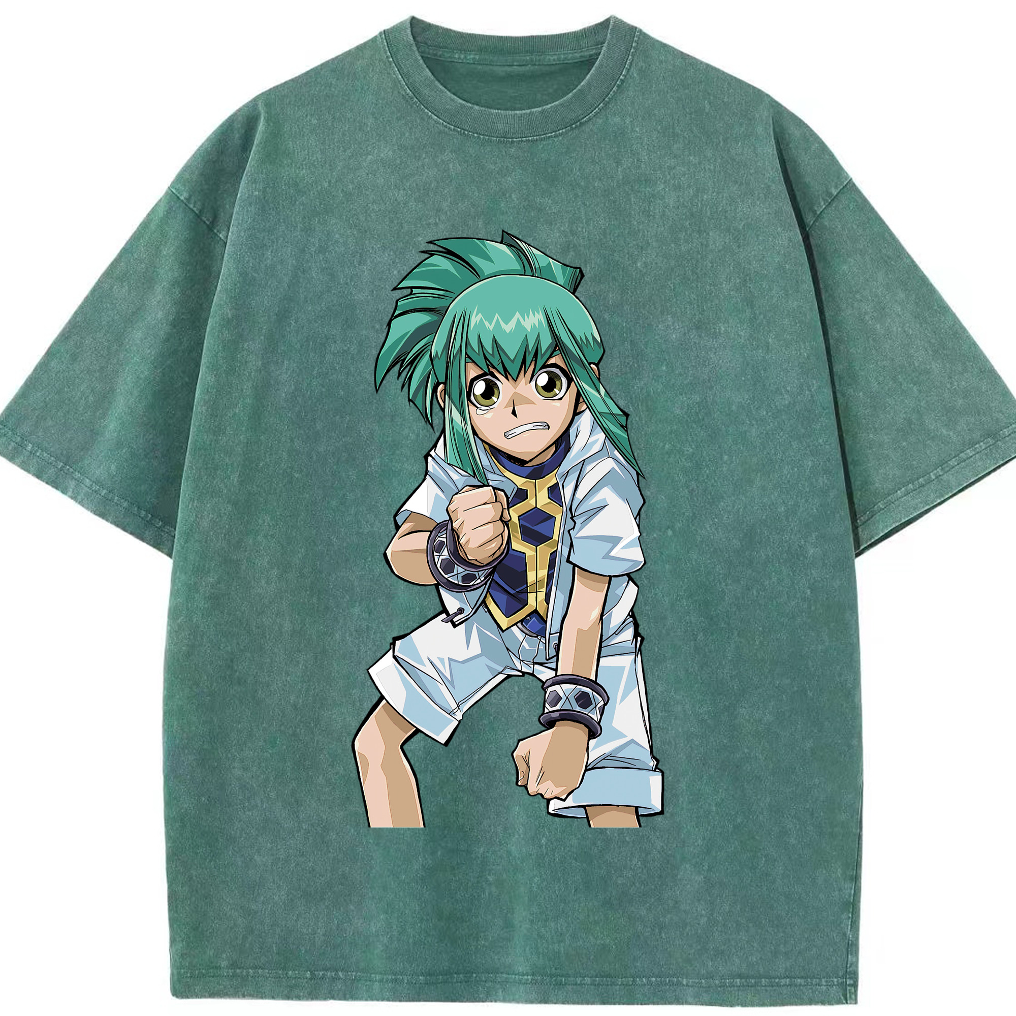 （画像用） 遊☆戯☆王 Yu-Gi-Oh! 綿100% ヴィンテージ風 半袖Tシャツ（フロントプリント）